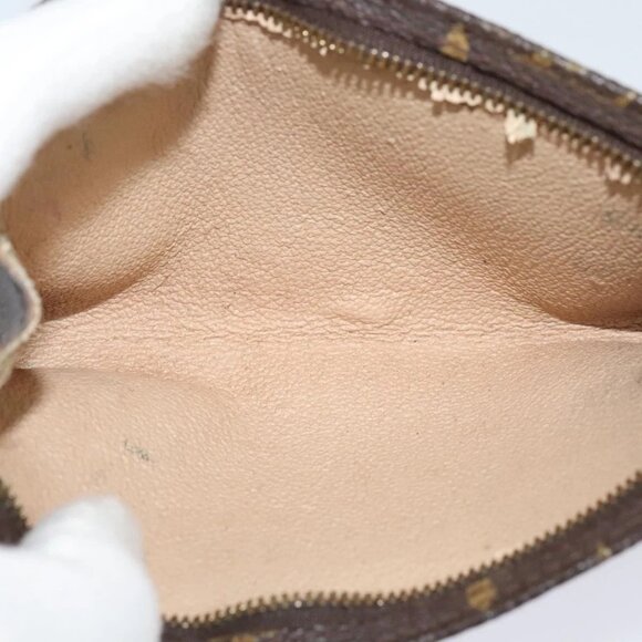 LOUIS VUITTON Monogram Bucket PM Accessory Pouch LV Auth 113795 - Picture 13 of 16